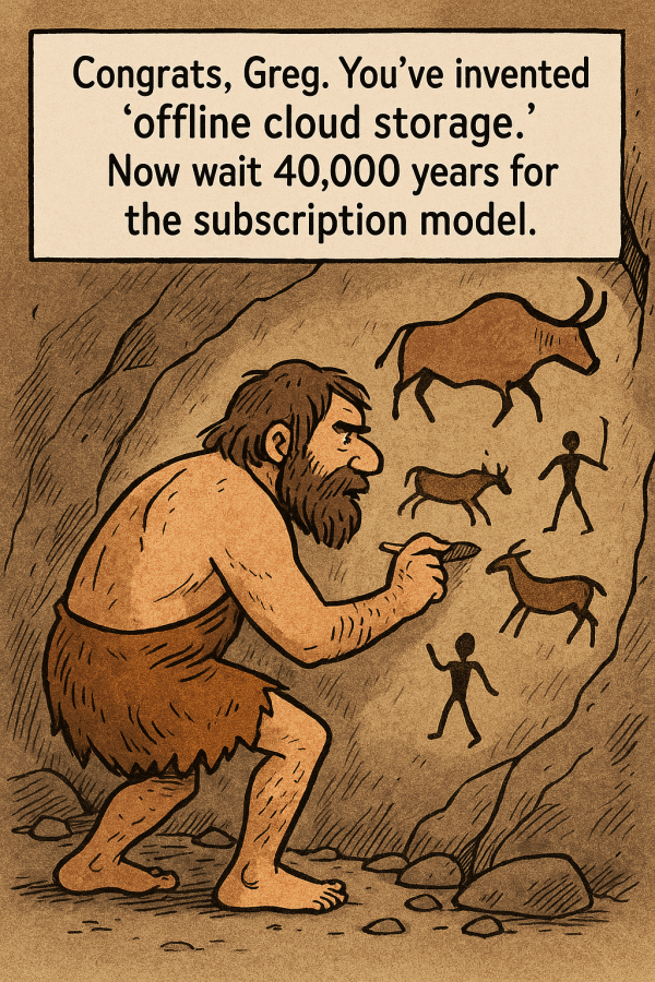 Prehistoric Data Storage: The Original Cloud Backup